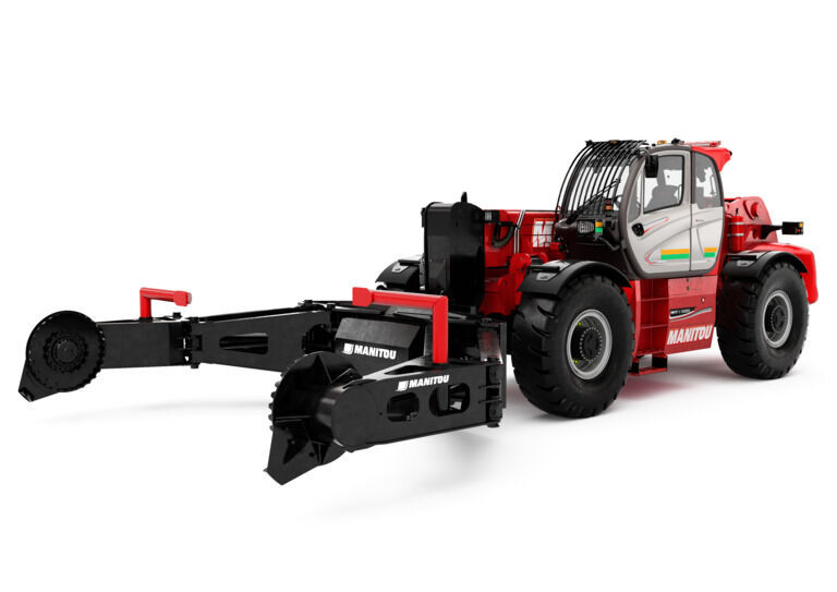 Manitou Teleskoplader mit Greifer