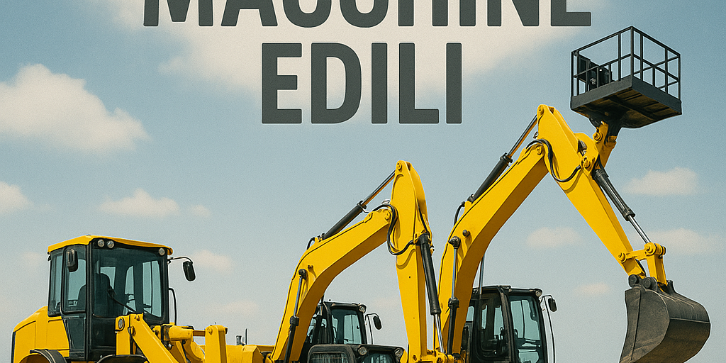 noleggio di macchinari edili