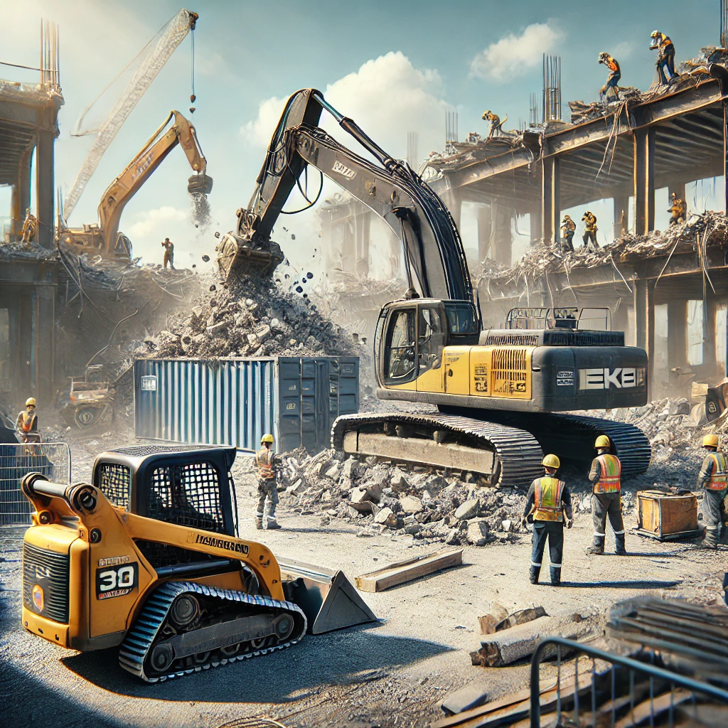 What Are the Best Demolition Machines? | rentmas blog